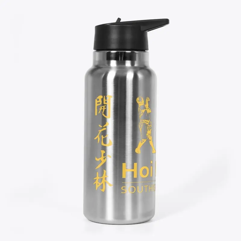 kung fu tumbler stainless steel yellow